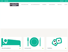 Tablet Screenshot of caraibetour.com